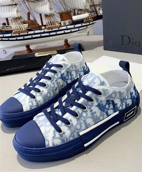 all blue dior sneakers|christian Dior sneakers blue.